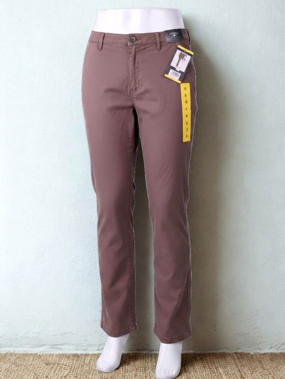 NWT GH Bass & Co size 6 women Chino Ankle Pants